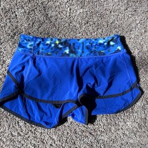 Lululemon blue shorts